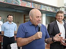 Сергей Кравчук лично проверил условия занятий детей в спортивном комплексе «Олимпия»