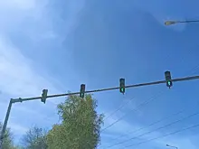 В Самаре временно отключили светофоры на пересечении улиц Демократической и Арена-2018