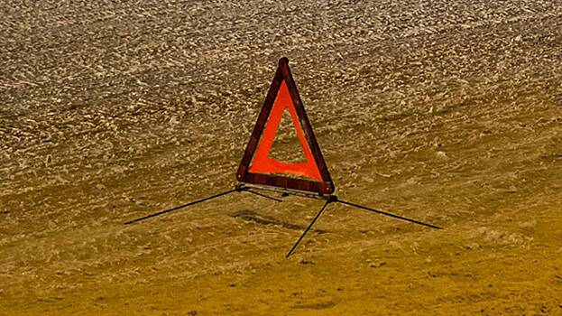 Маршрутка вылетела в кювет после массового ДТП на Гатчинском шоссе