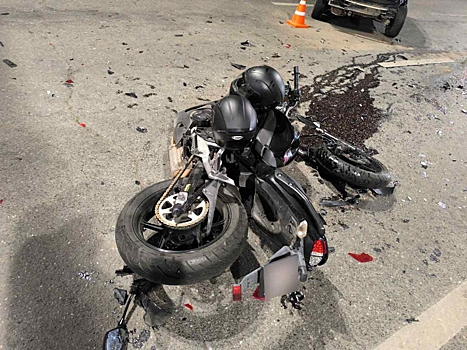 В Ижевске «Шевроле» при развороте столкнулась с мотоциклом