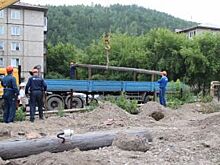 В Красноярске демонтировали опасную линию электропередачи