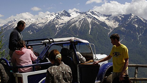 Туриста унесло рекой, когда он делал селфи в горах Сочи