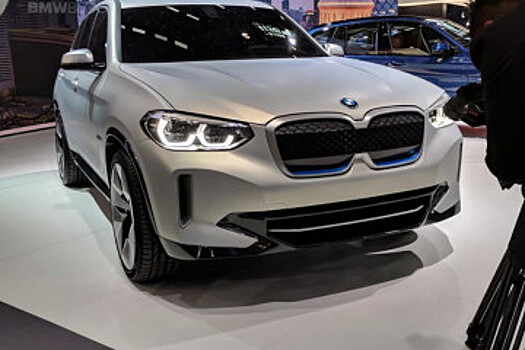 Появились новые шпионские фотографии BMW iX3 2020
