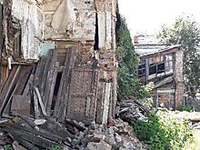 В доме Гектора Баракки в Саратове рухнула стена