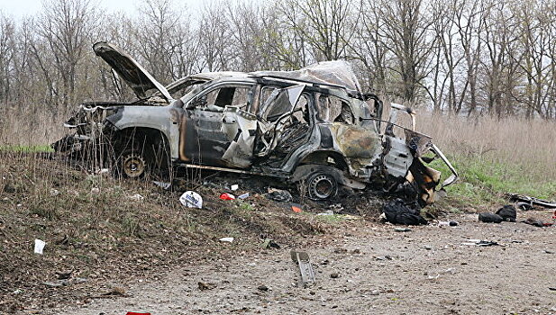 ОБСЕ начала расследование подрыва автомобиля миссии в Донбассе