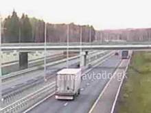 Появилось видео взрыва из-за столкновения автоцистерны и грузовика на российской трассе