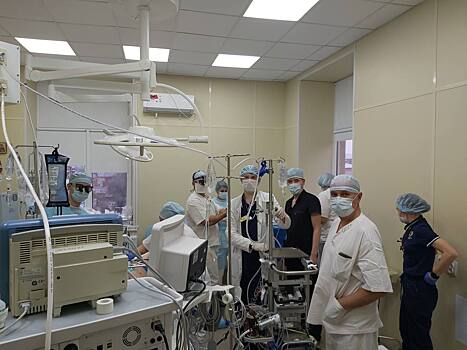 В Оренбурге впервые выполнили операцию на открытом сердце при остром инфаркте
