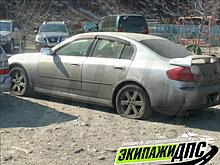 Skyline знаменитый своими «автоподставами» обнаружили во Владивостоке со спущенными колесами