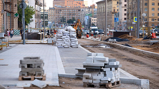Лишь четверть объектов от плана благоустроят в Москве в этом году