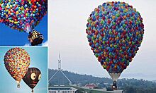 В Австралии представили воздушный шар в стиле мультфильма «Вверх»