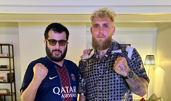 Джейк Пол выложил фото с Турки: «Моя цель – развивать бокс»