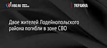 Двое жителей Лодейнопольского района погибли в зоне СВО