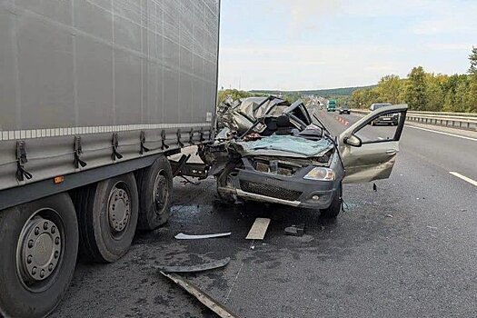В Мамадышском районе столкнулись Lada и КамАЗ