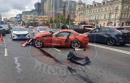 Крупное ДТП произошло около Белорусского вокзала