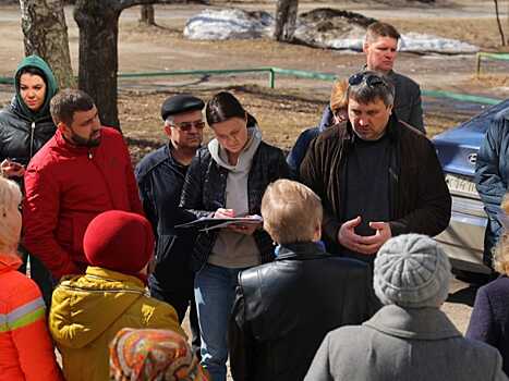 Глава Дзержинска провел очередную встречу с жителями