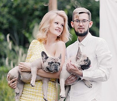 В Курске молодожены на свадьбе собрали 140 кг корма для бездомных собак