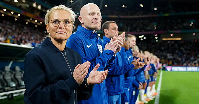 Глава FA допустил, что после Саутгейта мужскую сборную Англии может возглавить тренер женской команды Сарина Вигман