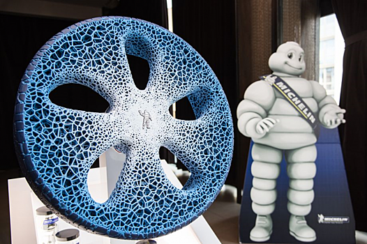 Michelin изобрели колесо для беспилотных автомобилей