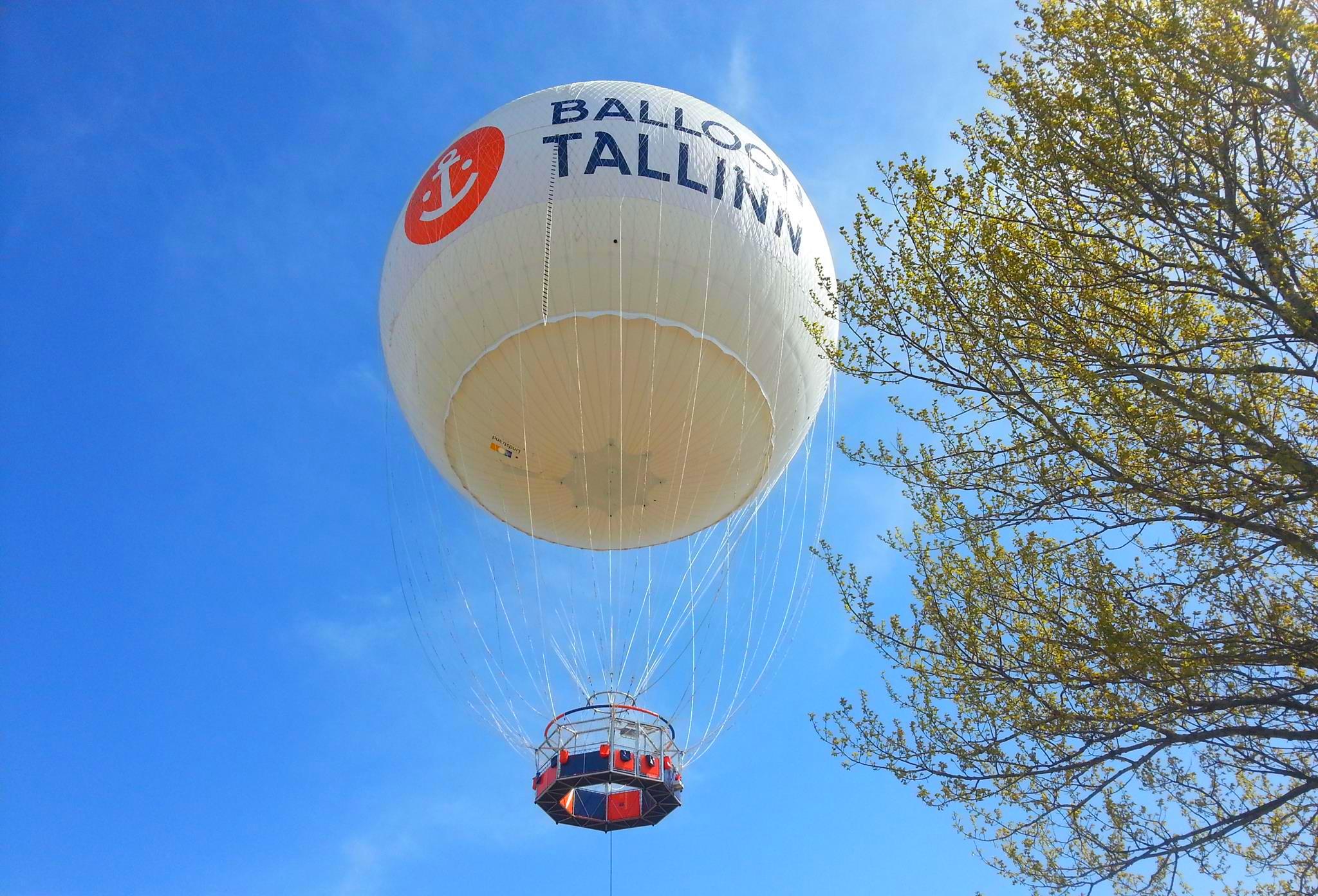 Аэро-аттракцион Balloon Tallinn , Таллин, Эстония, Европа