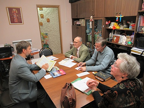 В Музее Зюзинской волости прошло заседание литературной студии «Слово»