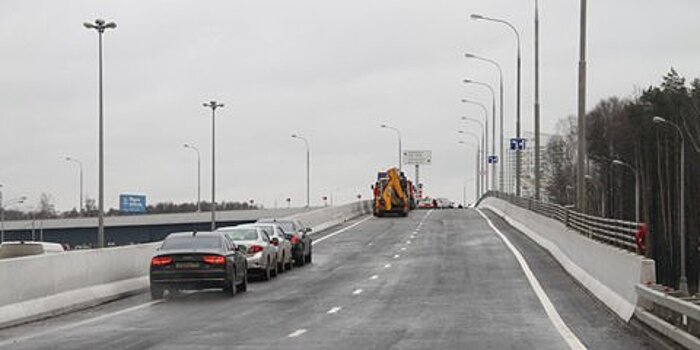 Участок МКАД от шоссе Энтузиастов до улицы Молдагуловой реконструируют