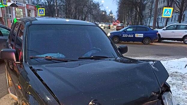 Женщина пострадала в ДТП в центре Вологды