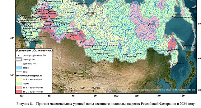 На реках в Курганской области уровень воды поднимется до двух метров выше нормы