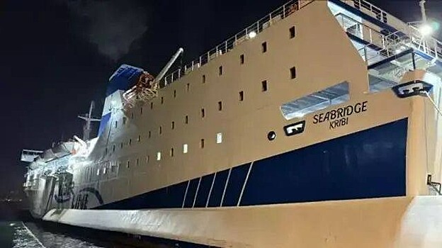 Паром Sea Bridge застрял в Сочи: выезд в Трабзон отложен из-за отсутствия разрешений