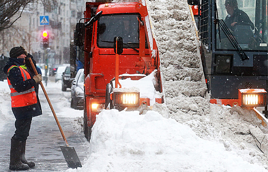 Этой зимой снег в Москве перевыполнил среднегодовую норму