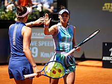 Вероника Кудерметова и Элисе Мертенс вылетели с парного турнира в Пекине