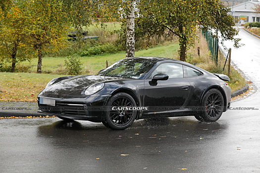 За новым Porsche 911 Safari снова шпионят, демонстрируя авантюрный дух новинки