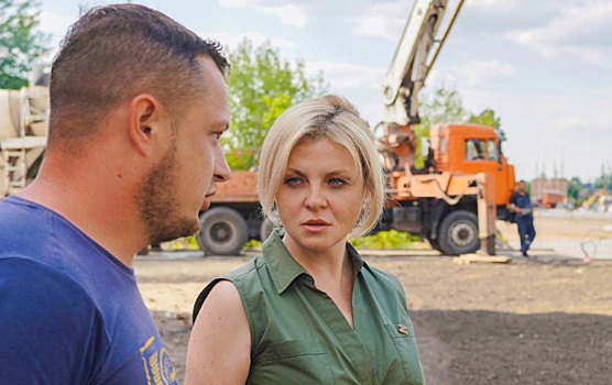 В Клину ведется благоустройство улицы Чайковского