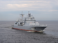 В Кронштадте завершилась тренировка кораблей ВМФ перед Главным военно-морским парадом