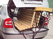 Как перевезти крупногабаритный груз в легковой машине?