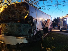 В Крыму в ДТП с пассажирским автобусом погиб один человек