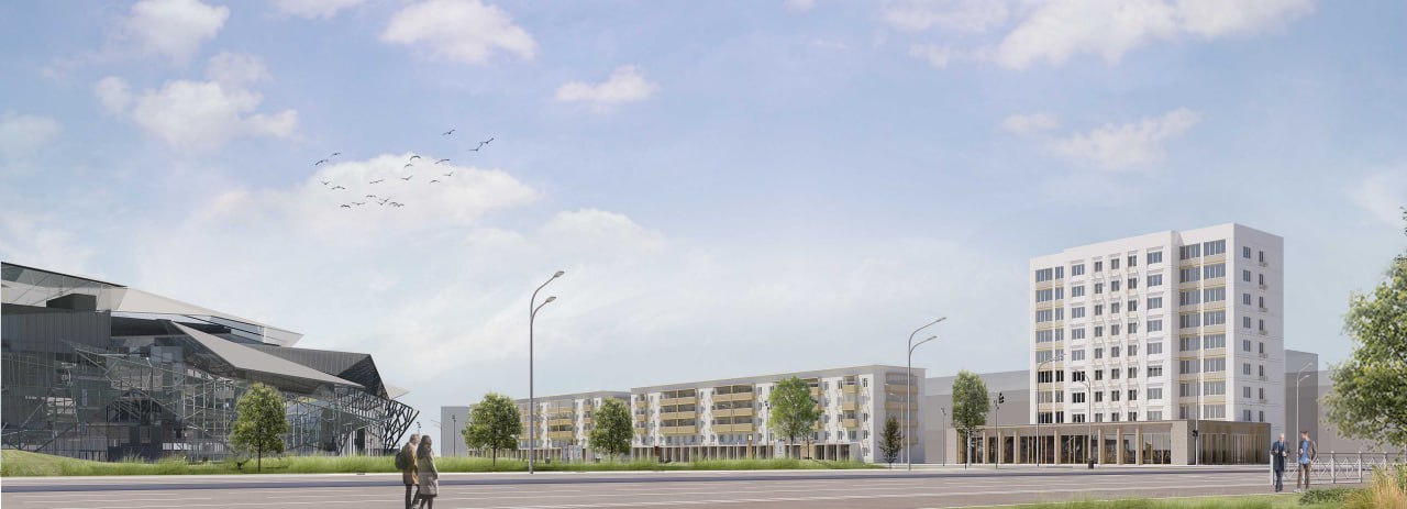 «Ничем не будут уступать современным новостройкам»: какими станут хрущевки возле театра Камала