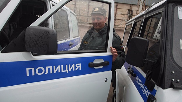 Хабаровские полицейские провалились под лёд на Амуре