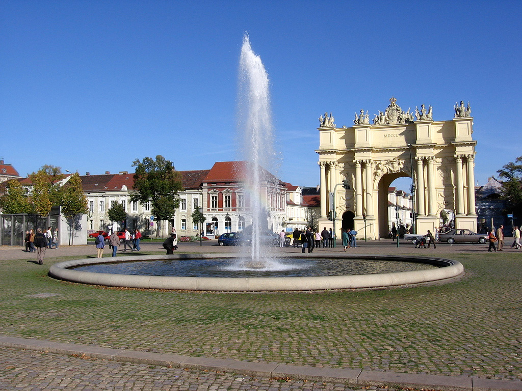 Площадь Луизы, Потсдам, Германия