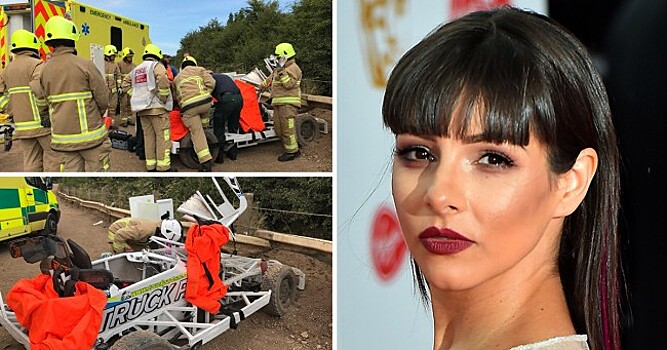 Британская звезда попала в автокатастрофу