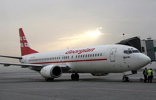 Самолет авиакомпании Georgian Airways