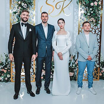 Габулов вел Черчесову к алтарю во время свадьбы с Джанаевым