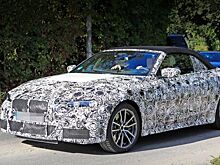 Фотошпионы увидели BMW 4-Series в форме кабриолета