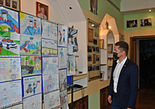 В УМВД России по Тамбовской области открылась выставка детского рисунка «Мои родители работают в полиции»