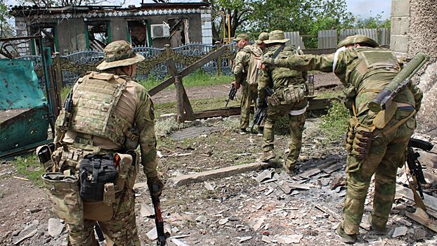 Бойцы «Ахмата» заняли опорный пункт в районе Веселого в ДНР