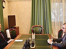 Алексей Гордеев провел рабочую встречу с генеральным директором Агентства по страхованию вкладов Андреем Мельниковым