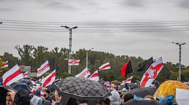 Белорусские пенсионеры вышли на улицы Минска