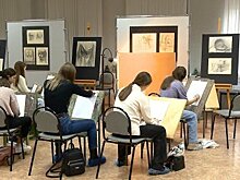 В Пензе состоялась олимпиада по академическому рисунку