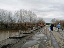 Курган готовится к наводнению: уровень воды в Тоболе поднялся на 15 сантиметров