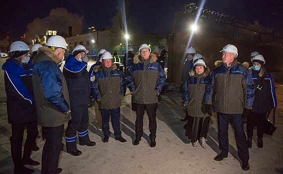 Глава Минпромторга РТ Альберт Каримов посетил этиленник "Нижнекамскнефтехима"