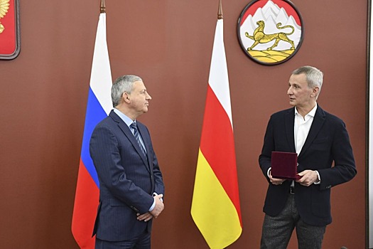 Махар Вазиев награжден медалью «Во Славу Осетии»